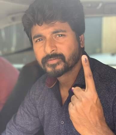வாக்கு அளித்த விவகாரம் – நடிகர் சிவகார்த்திகேயன் விளக்கம்.