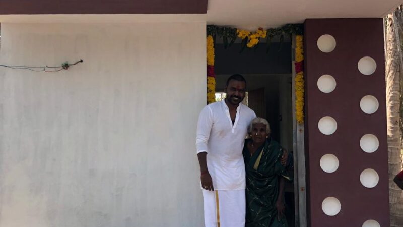 நேரடியா களத்தில் இறங்கி மக்கள் சேவையில் ராகவா லாரன்ஸ்  