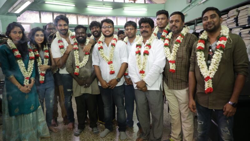 CLAP MOVIE POOJA STILLS