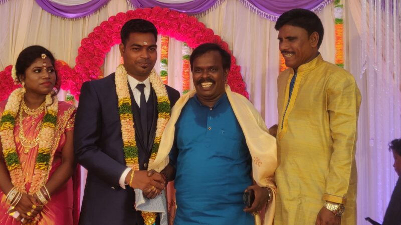 சோனி மியூசிக் நிறுவனம் மூலமாக திருமண விழாக்களில் சர்ப்ரைஸ் கச்சேரி நடத்தும் அந்தோனிதாசன் 