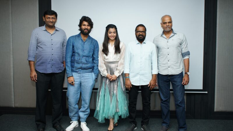 Dear Comrade Press Meet Stills