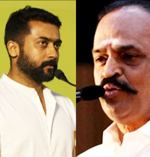 பேசத் தெரியாமல் பேசுகிறார் சூர்யா – அமைச்சர் கடம்பூர் ராஜூ