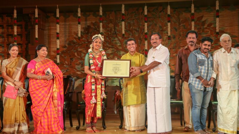 Bharatanatya Arangetram Of Cameraman Manikandan & Stylist Mrs Priya Manikandan’s Daughter Selvi Abyukta Manikandan Stills