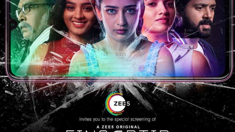 ZEE5 LAUNCHES FINGERTIP – A SOCIAL MEDIA THRILLER FEATURING AKSHARA HAASAN ~The showwill feature 5 intriguing stories focusing on the ill effects of social media~  ZEE5’s Fingertip premieres on 21st August.
