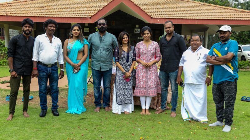Actress Anjali’s fantasy-comedy shooting commences with ritual ceremony