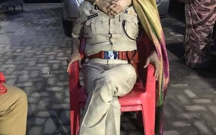 தர்பார்’ படப்பிடிப்பு தளத்தில் இருந்து வெளியான புகைப்படம் .