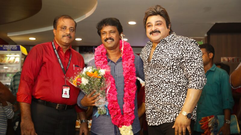 Kamala Cinemas Honours Director Cheran Post Biggboss Success Event stills