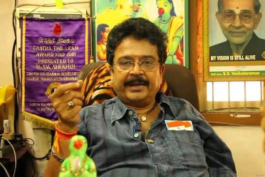 ரஜினிகாந்தும் பாஜகவும் ஏன் சேரக்கூடாது – எஸ்.வி சேகர் கேள்வி ?