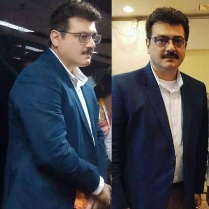 தல அஜித்குமாரின் புதிய லுக் ரசிகர்கள் உற்சாகம்.