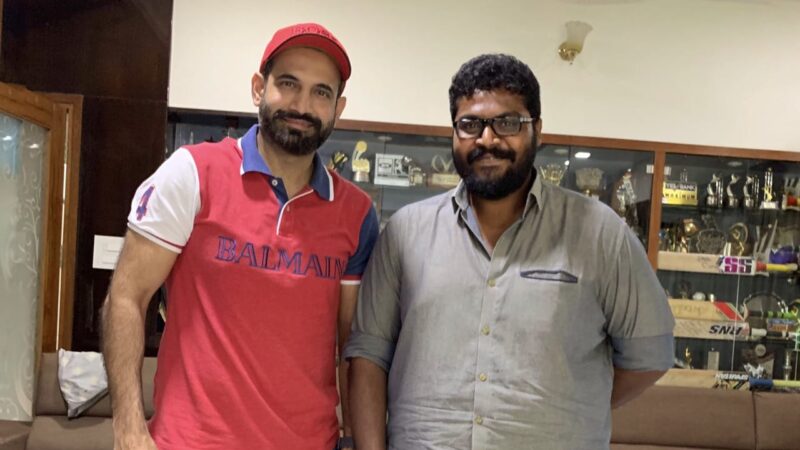 அஜய் ஞானமுத்து இயக்கத்தில், சீயான் விக்ரம் நடிக்கும் புதிய படத்தில் சர்வதேச கிரிக்கெட் வீரர் இர்பான் பதான் ஒரு முக்கிய கதாபாத்திரத்தை ஏற்று நடிக்க உள்ளார்.