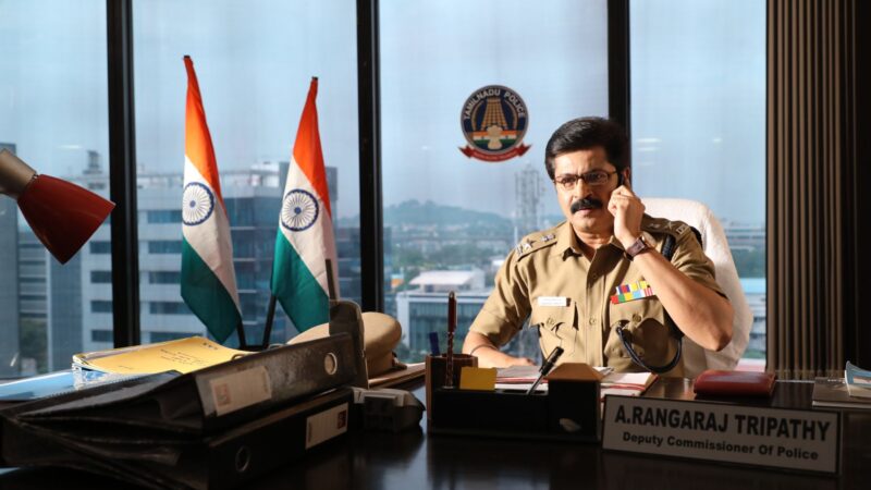 Sony LIV in Iru Dhuruvam Web Series Stills