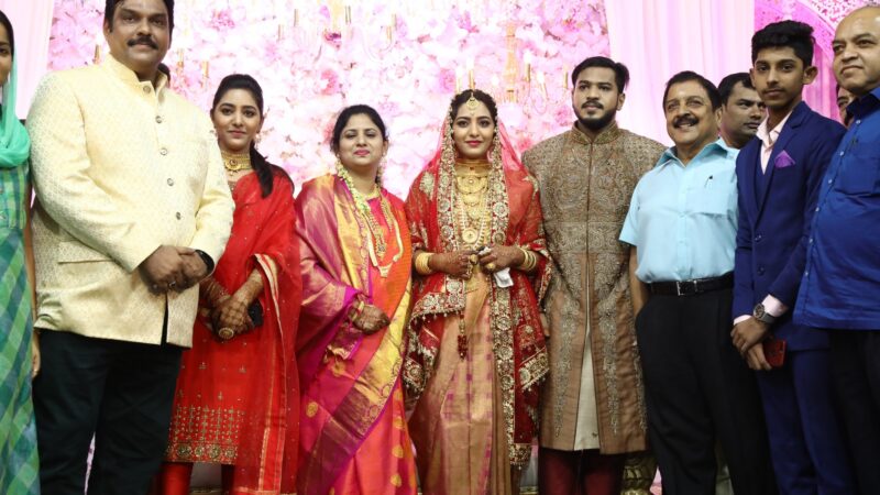 Music Director Tajnoor’s Daughter Sumaiya & Yamin Wedding Reception Stills
