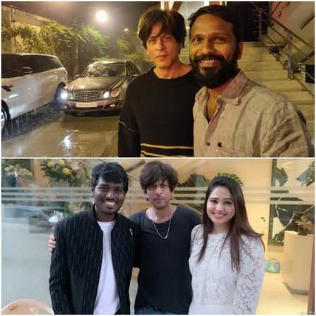 பாலிவுட் நடிகர் ஷாரூக்கான் பிறந்தநாள் விழாவில் பிரபல இயக்குனர்கள்.?*