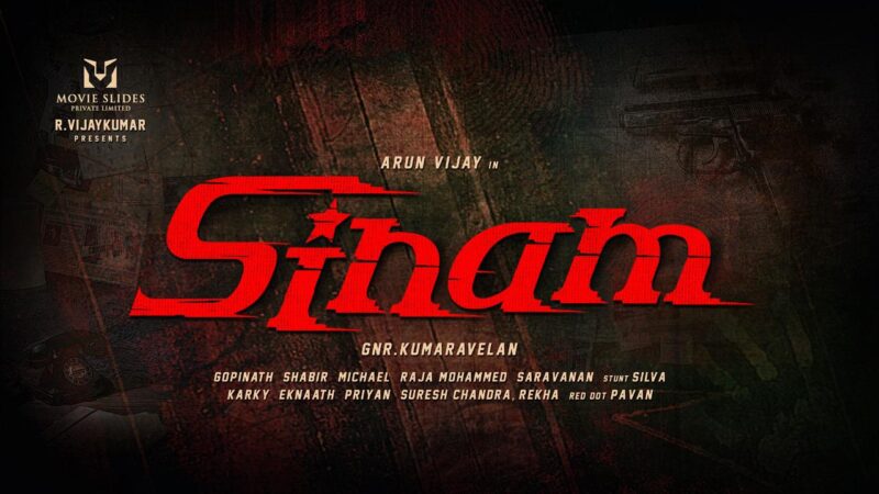 Actor Arun Vijay’s cop action-thriller gets titled ‘Sinam’