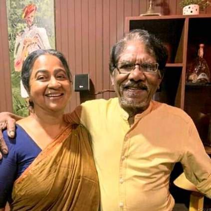 இசைஞானி இளையராஜாவை தொடர்ந்து இயக்குனர் இமயம் பாரதிராஜாவை சந்தித்தார் பிரபல நடிகை*