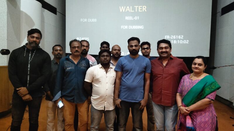 Sibiraj’s Walter kick-starts dubbing works.