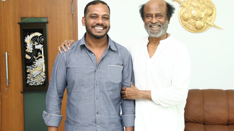 சூப்பர் ஸ்டார் ரஜினிகாந்தை நேரில் சந்தித்த மலேசிய டி.எம்.ஒய். (DMY) கிரியேஷன்-னின் தலைவர் ‘டத்தோ’ மொஹமது யூசோப்,