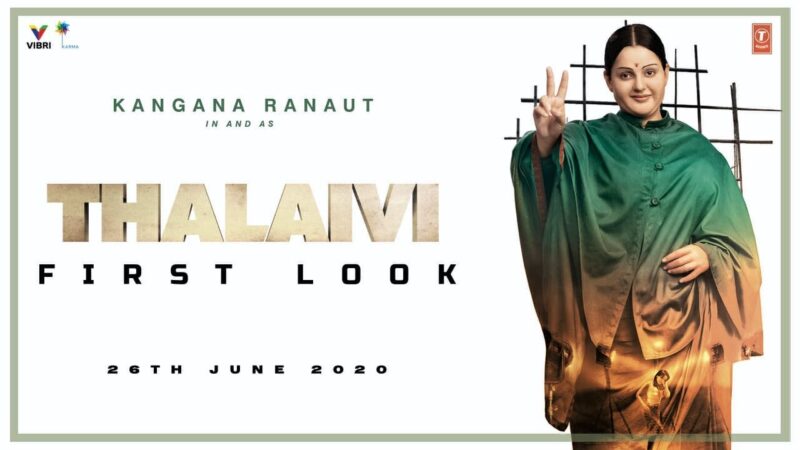 Thalaivi First Look Poster