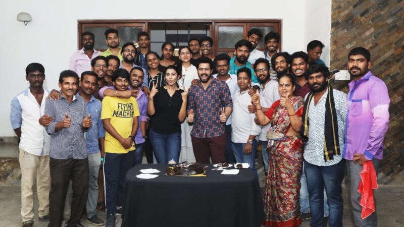 Actress Priya Bhavani Shankar celebrates her birthday on the sets of ‘Pelli Choopulu’ remake