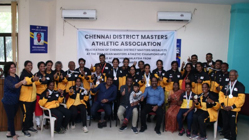 21st Asian Masters Athletic Championship 2019 Winners Meet Stills