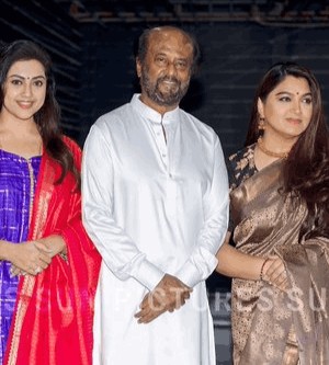தலைவர் 168 பூஜை; ரஜினிகாந்த், குஷ்பூ, மீனா, பங்கேற்பு; கீர்த்தி சுரேஷ் – சூரி பூஜைக்கு வரவிவ்லை