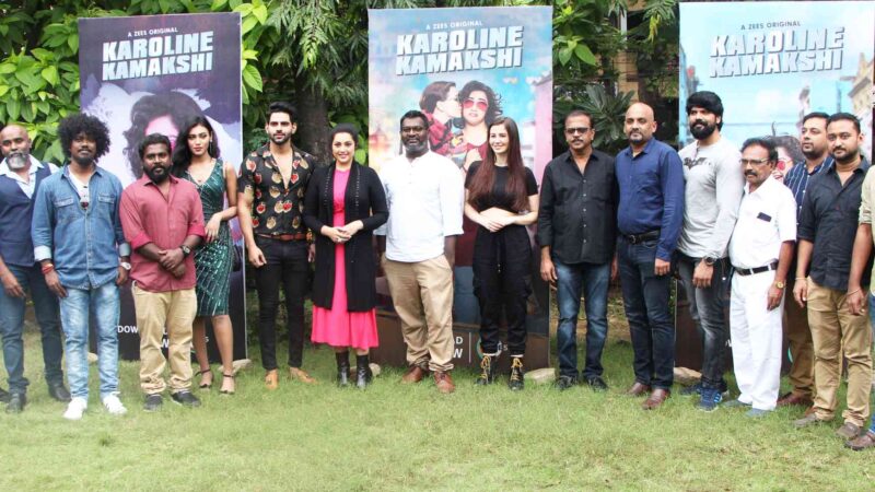 Zee5 Premieres Originalseries Karoline Kamakshi Press Meet Stills