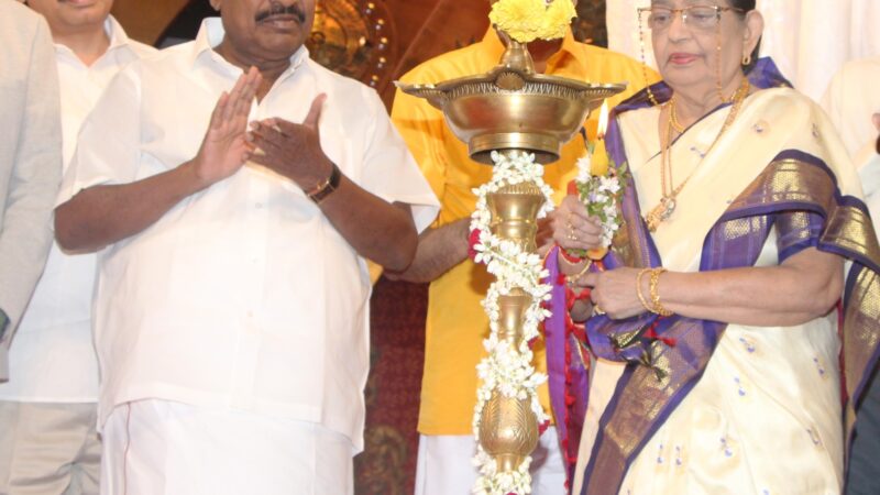 15ம் ஆண்டு ‘சென்னையில் திருவையாறு’ இசைவிழா இனிதே துவங்கியது.