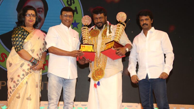 V4 எம்.ஜி.ஆர் – சிவாஜி அகாடமி 34வது திரைப்பட விருது வழங்கும் விழா!