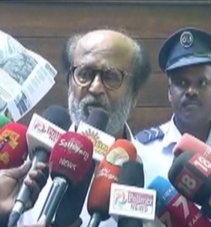 நான் கற்பனையாக பேசவில்லை நான் மன்னிப்பு கேட்க முடியாது – சூப்பர் ஸ்டார் ரஜினிகாந்த்