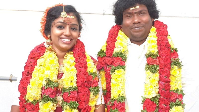 நடிகர் யோகிபாபு – மஞ்சு பார்கவி திருமணம் மிகவும் எளிமையாக குலதெய்வம் கோயிலில் மிக சிறப்பாக நடந்தது.!
