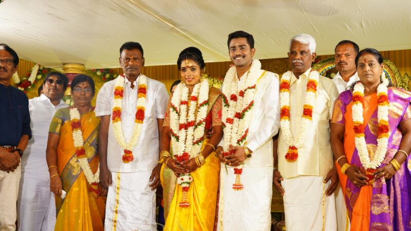 Actress A.Nakshathra S.Sathyanandan Wedding Stills