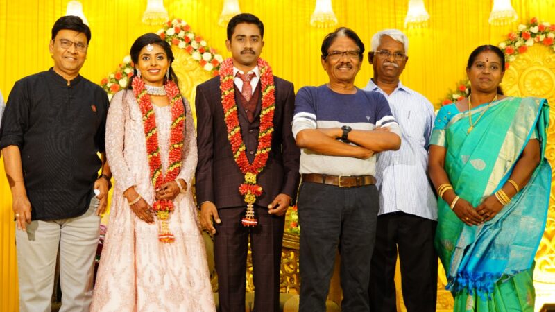 Actress A.Nakshatra S.Sathyanandan, Wedding Reception Stills