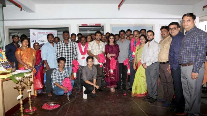 நடிகர் விஜய் ஆண்டனி நடிப்பில் புதிய திரைப்படத்தின் படப்பிடியிப்பு இன்று துவங்கியது .