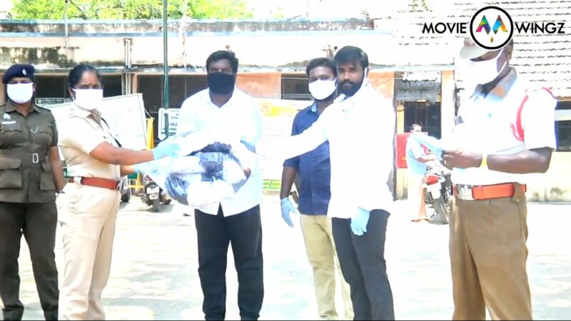 கொரோனா விழிப்புணர்வு பணியில் தொடர்ந்து விஜய் சேதுபதி ரசிகர் நற்பணி இயக்கம்
