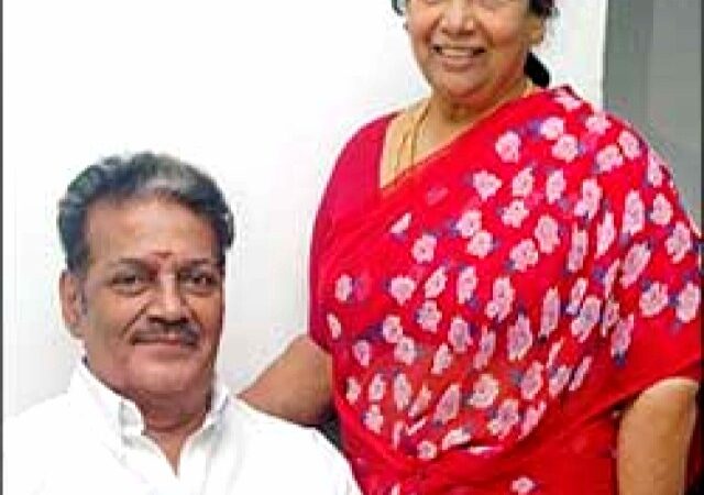 பழம்பெரும் நடிகை எம்.ஏன்.ராஜம் அவர்களது கணவரும் பழம்பெரும் பிரபல பின்னணி பாடகரும் ஏ.எல்.ராகவன் !