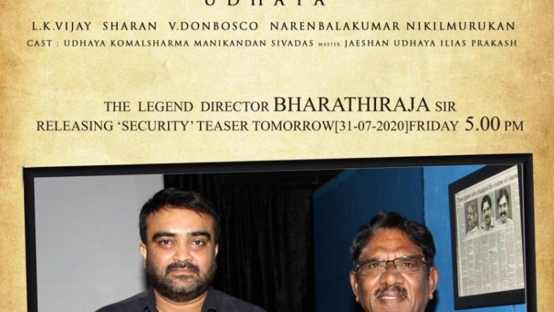 கொரானா காலக்கட்டத்தில் செக்யூரிட்டி என்ற குறும்படத்தை முதன் முறையாக இயக்கி நடித்துள்ளேன். இது நம் தாய் நாட்டை காக்கும் ராணுவ வீரர்களுக்கு ஓர் அர்பணிப்பு.