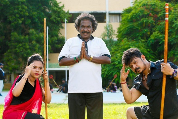 நடன இயக்குநர் ஸ்ரீதரின் “அண்ணே வெயிட்டு வெயிட்டு” ஆல்பம் பாடலில் இணைந்த சிலம்பம் மாஸ்டர்.!