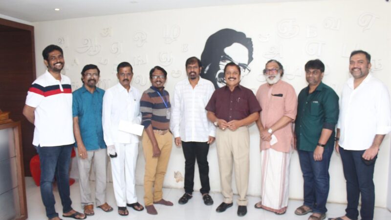 நடிகர் சூர்யா நடிப்பில் சூரரைப் போற்று ‘ திரைப்படத்தின் வெளியீட்டுத்தொகையில் இருந்து நடிகை சூர்யா 5 கோடி நிதியுதவி!