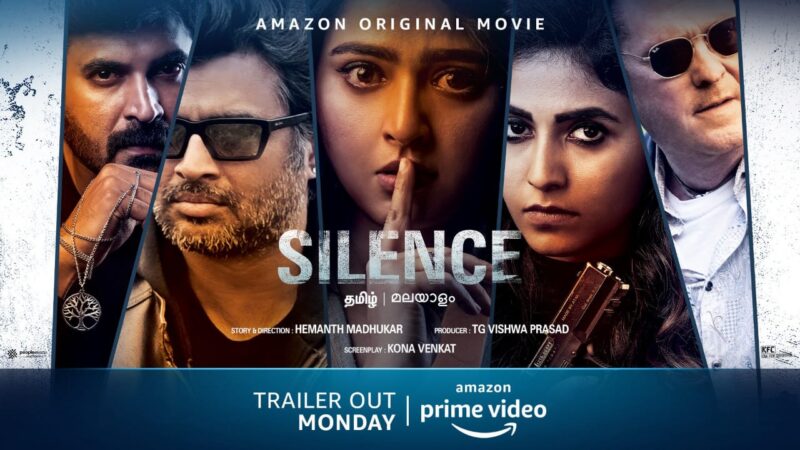 Amazon Prime Video unveils the trailer of R Madhavan and Anushka Shetty’s much awaited Telugu suspense thriller.