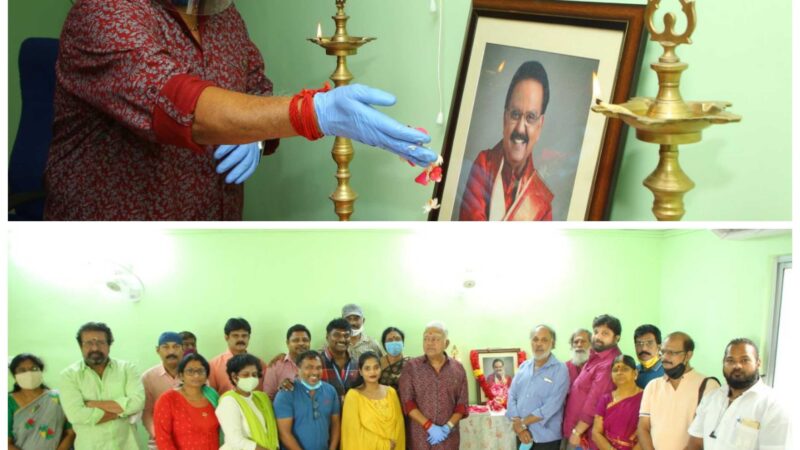 A New Dubbing Studio Named After SB Balasubramaniam Will Be Opened Soon. Dubbing Union President Shri DATHO Ratha Ravi