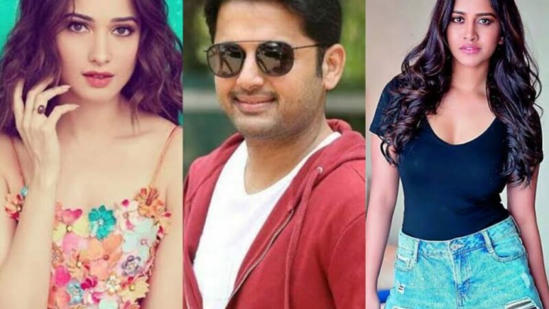 Tamannaah, Nabha Natesh Finalized For Nithiin, Merlapaka Gandhi, Sreshth Movies Film.