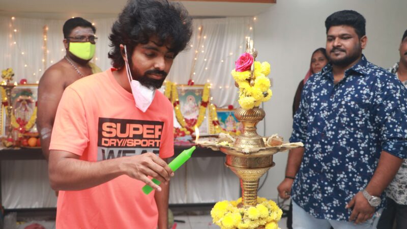 Work on GV Prakash’s romantic thriller film begins with pooja.