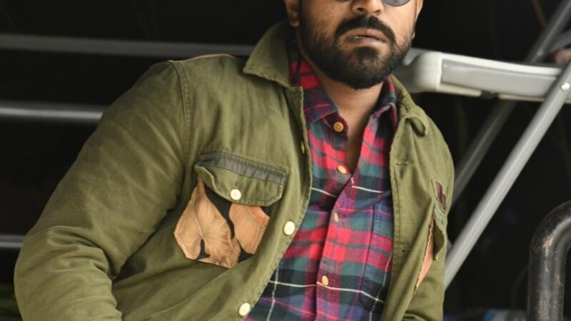 Mega Powerstar Ram Charan dubs for Komaram Bheem teaser from RRR.