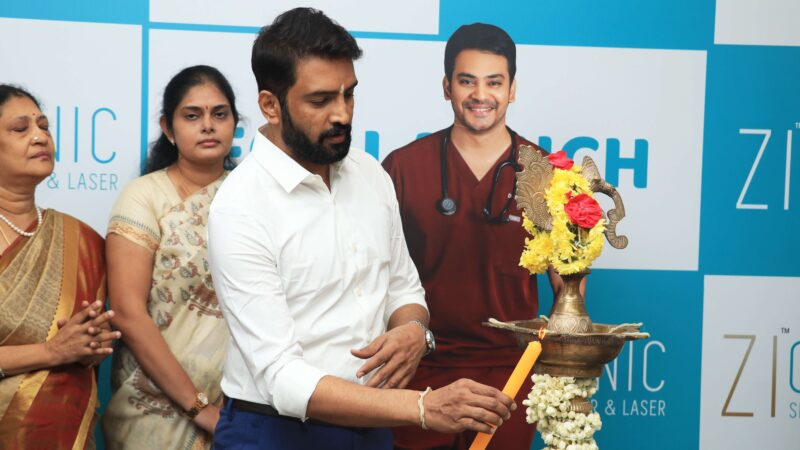 Actor Santhanam, a close friend and actor, opened the ECR branch of the late doctor actor Sethuraman’s ZI Clinic..