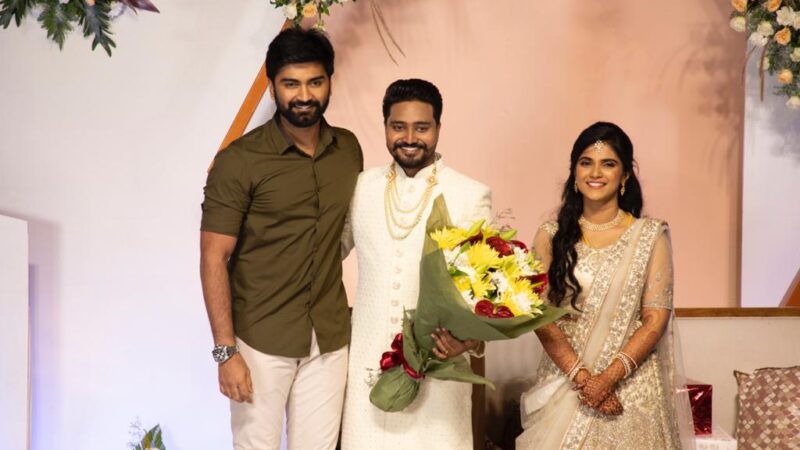 பத்து வருடங்களாக காதலித்த பெண்ணை கரம்பிடிக்கும் சினிமா படத்தொகுப்பாளர்.