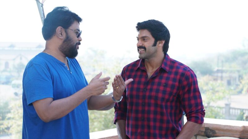 The climax fight scene in the movie ‘Aranmanai 3’ which took place in a huge set at a cost of 2 crores!