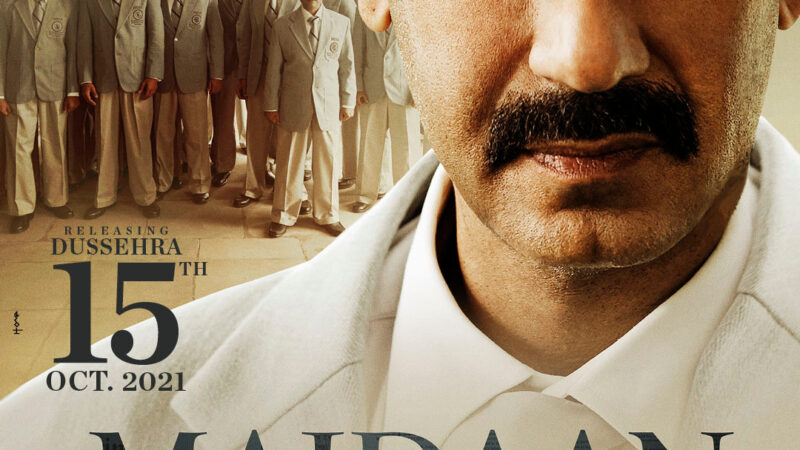 Actor Ajay Devgn starrer ‘Maidaan’ to now release on Dussehra 2021.