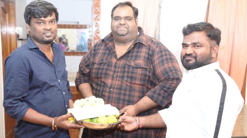 லிப்ரா புரொடக்‌ஷன்ஸ் ரவீந்தர் சந்திரசேகரன் இயக்குநராக அவதாரம் எடுக்கிறார்.