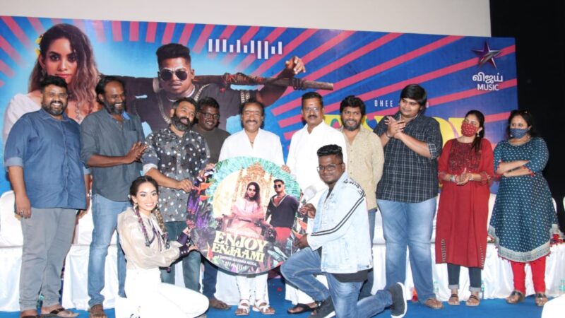 Enjoy Enjaami Song launched Stills.