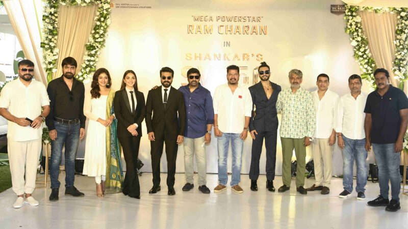 Grand Launch of Director Shankar’s #SVC50 #RC15 Event Stills